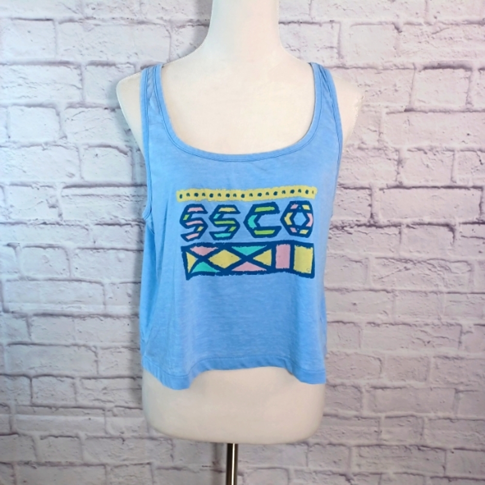 Southern Shirt Co. Women's Graphic Tank | Size‎ L | Blue | NWOT